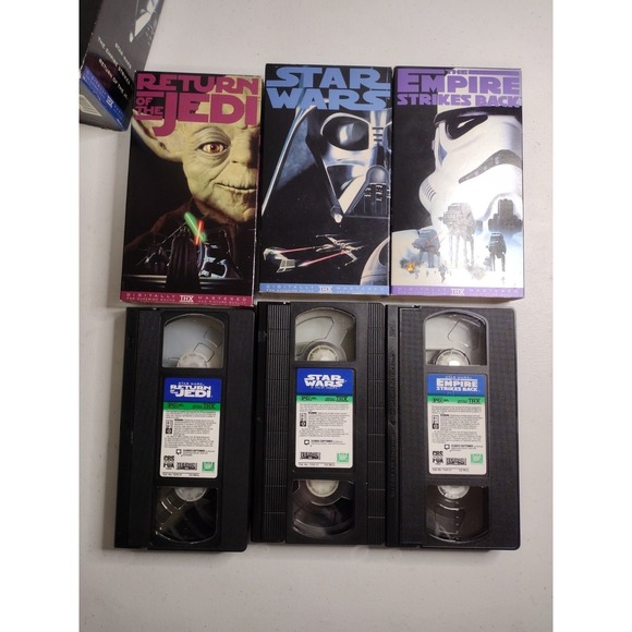 Star Wars Trilogy Box Set (VHS,‎ 1995) - Picture 7 of 8